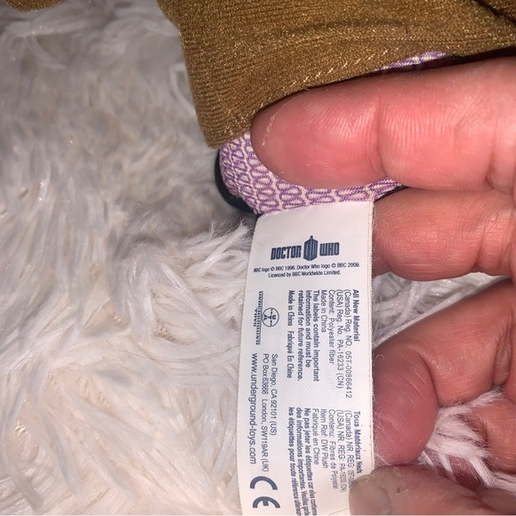 Doctor Who Matt Smith 9" Talking Plush 2009 Light Up & Speaks - Picture 3 of 4